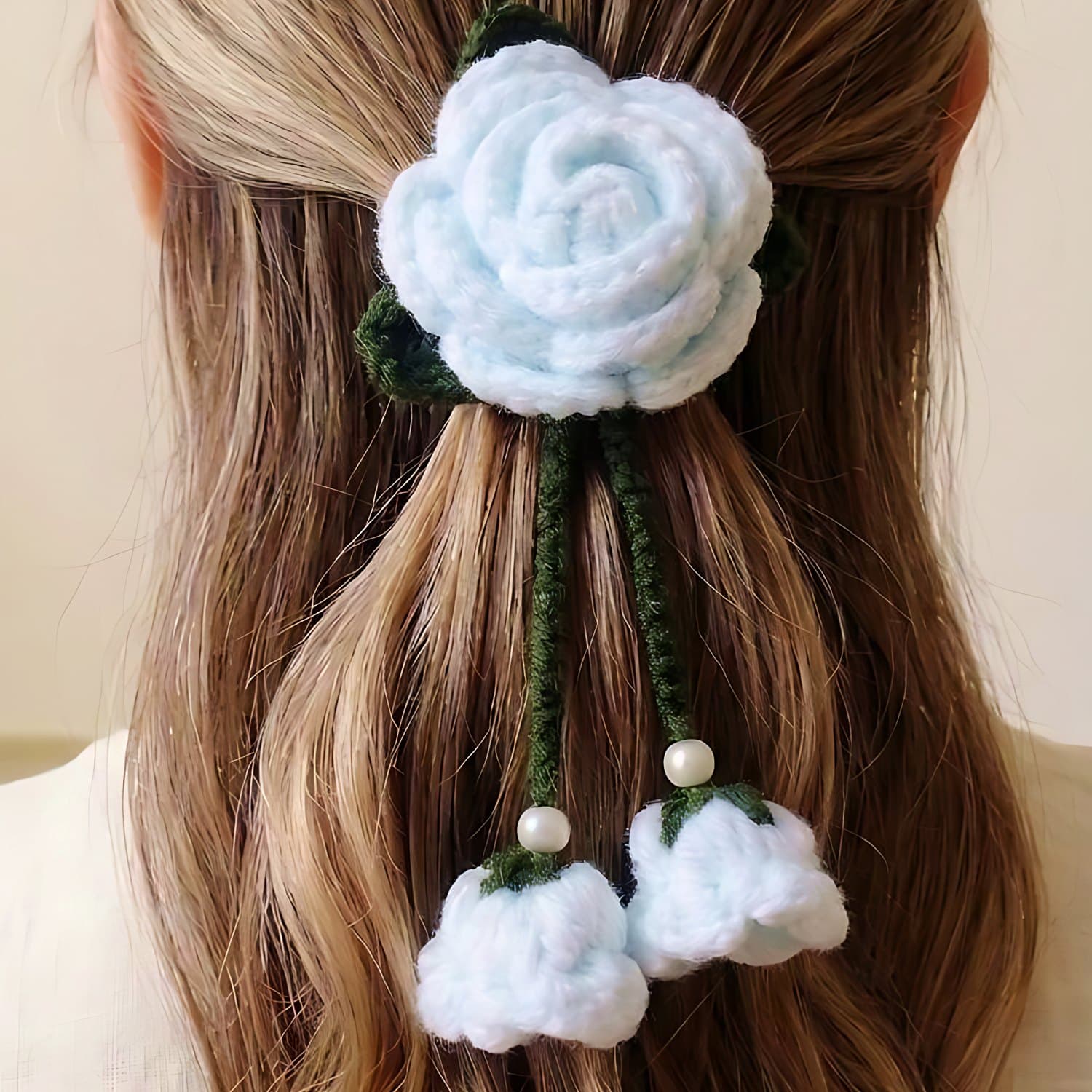 Blue Rose with Bells