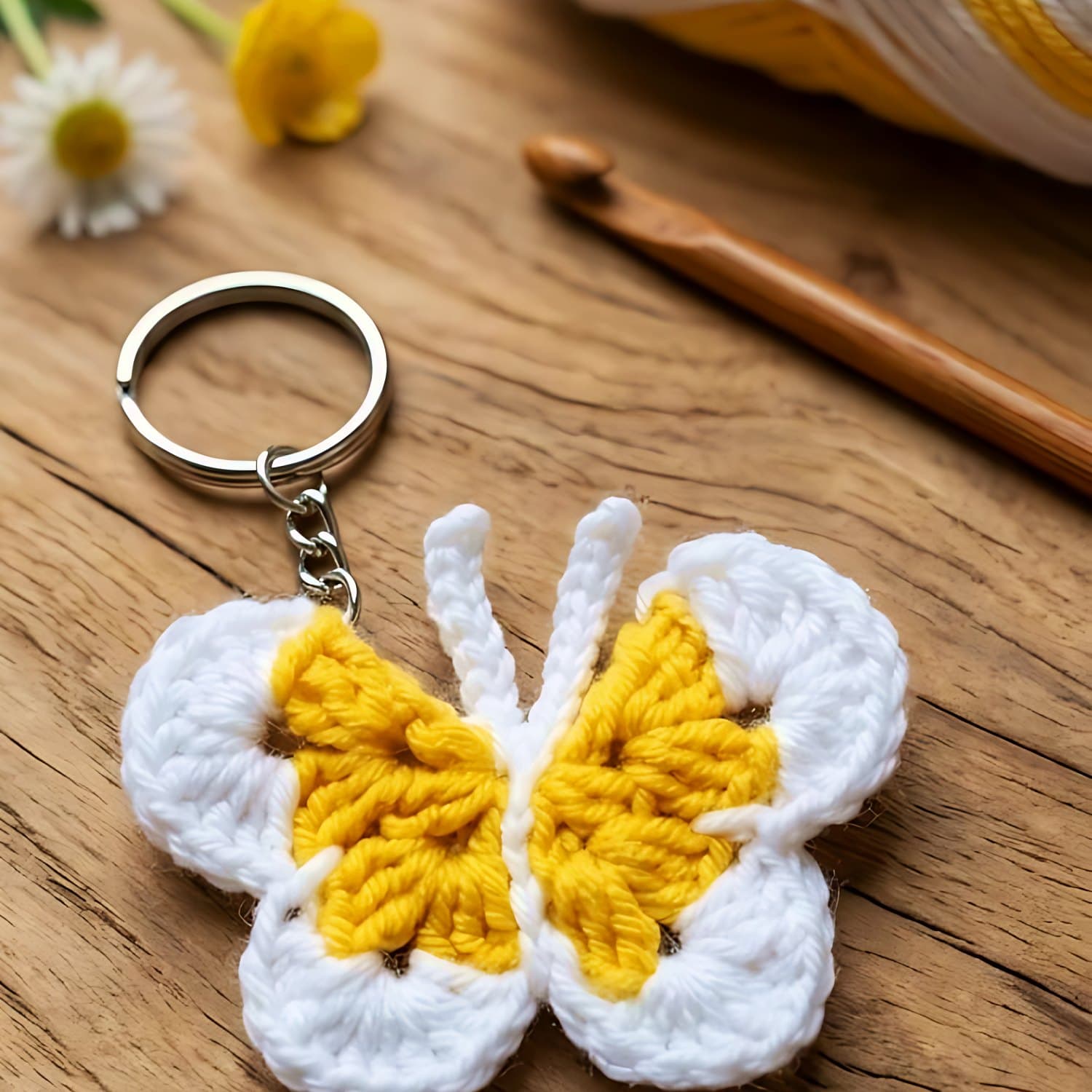 Butterfly Keychain