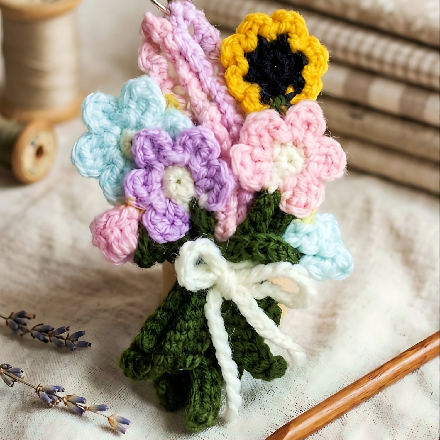 Bouquet Bag Charm